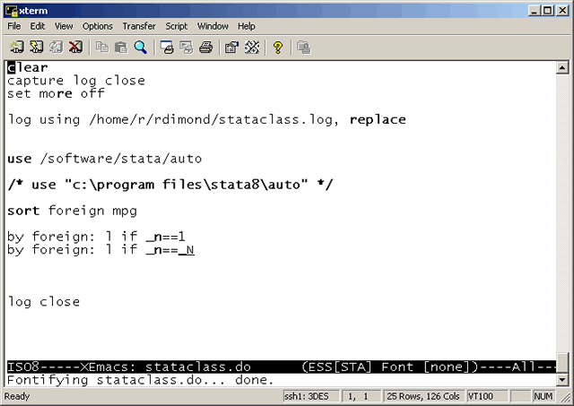 Text-only XEmacs